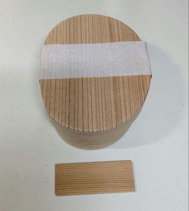 Amazon.co.jp: りょうびあん 無塗装 曲げわっぱ あすか弁当箱 材質秋田